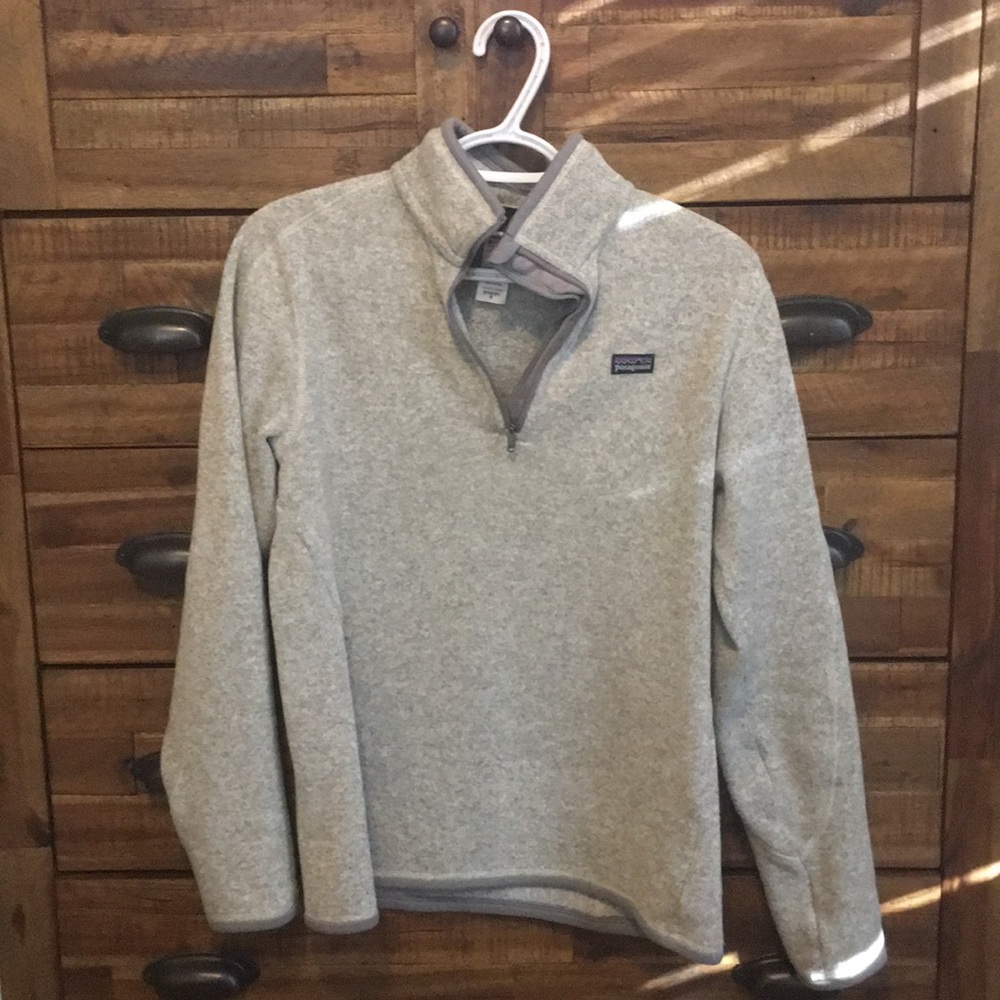 Grey Patagonia Half-zip